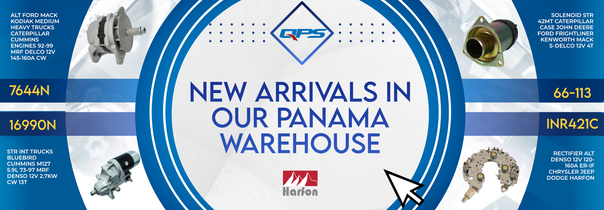 New Arrivals in our Panamá Warehouse